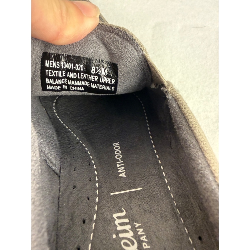 Florsheim Lakeside Canvas Slip On Gray Men's 8.5 / Women's 10 Comfort NWT - Picture 8 of 8